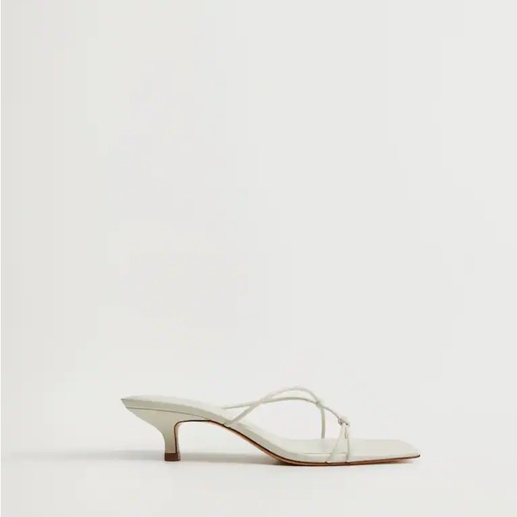 SOLD! MANGO knots heel sandals - Picture 4 of 11